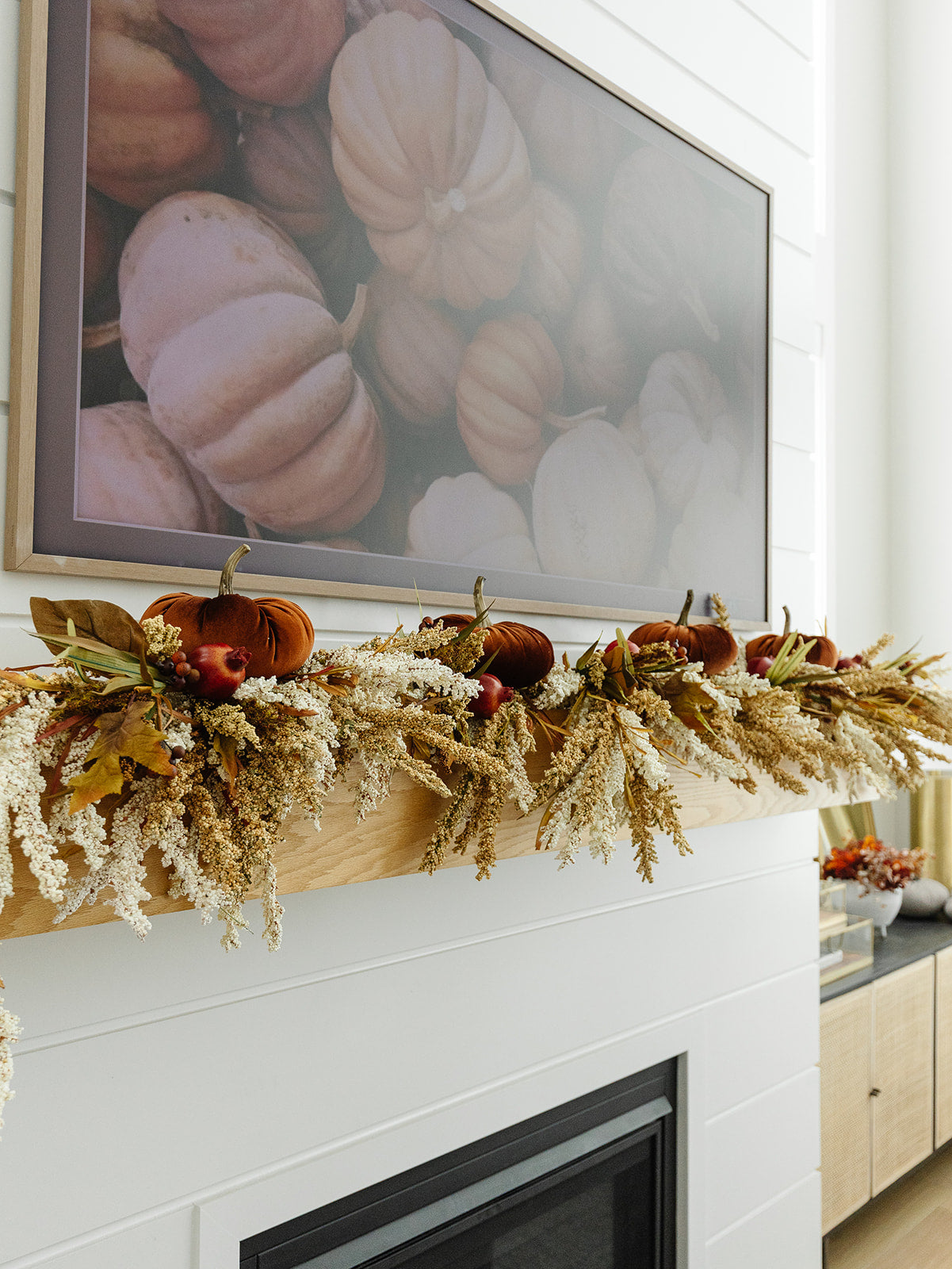 Heather Fall Garland - 72"