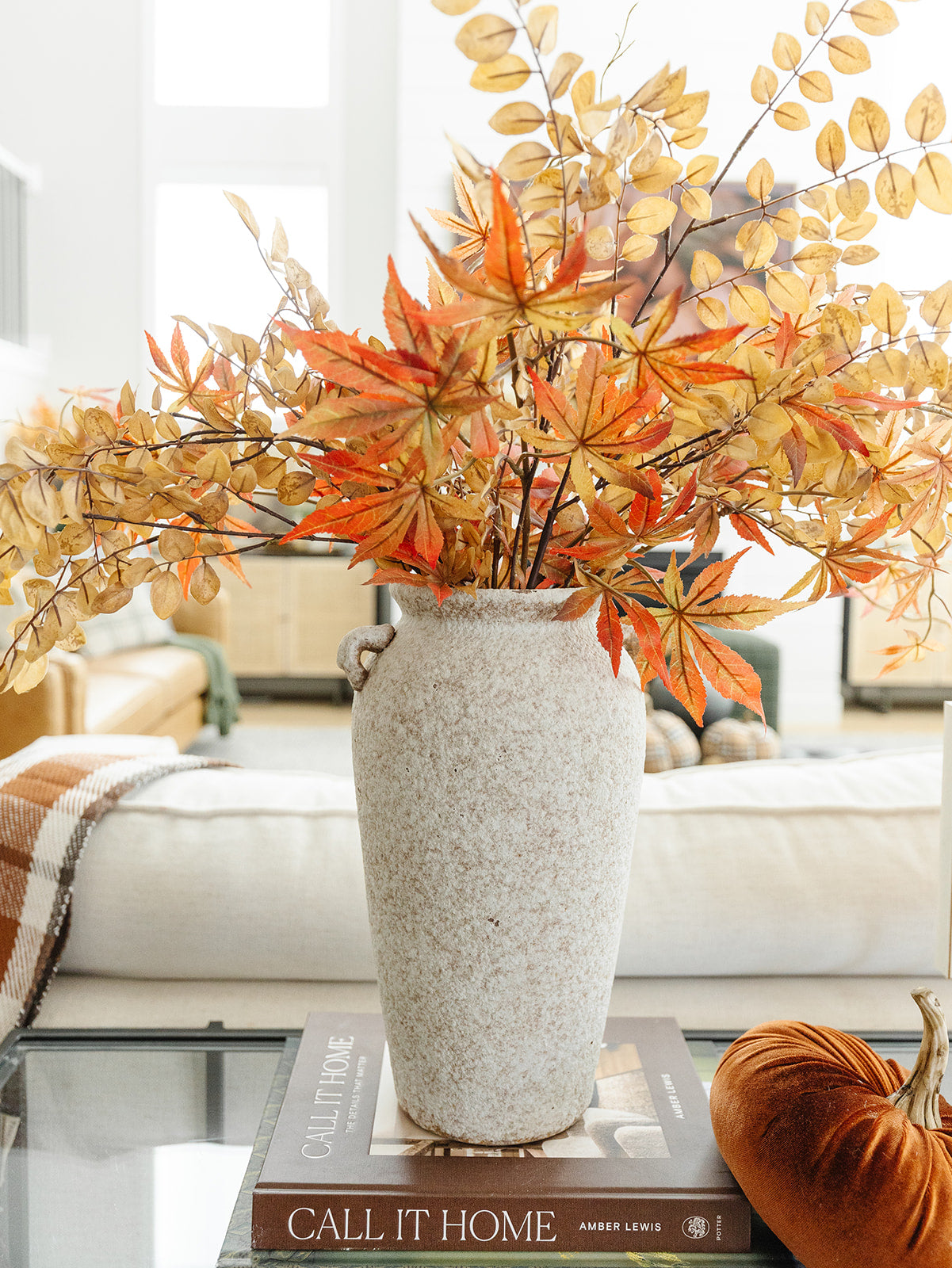 Mixed Fall Maple Spray - 39"