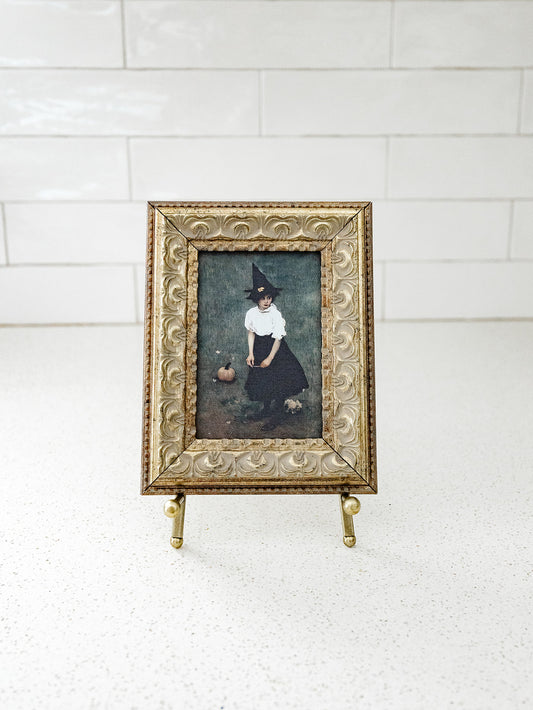 Child Witch Framed Art - 2 Sizes