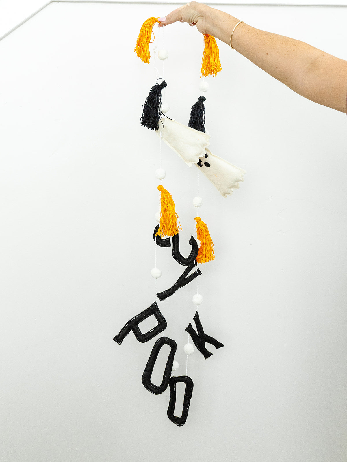 Spooky Ghost and Tassel Garland - 69"
