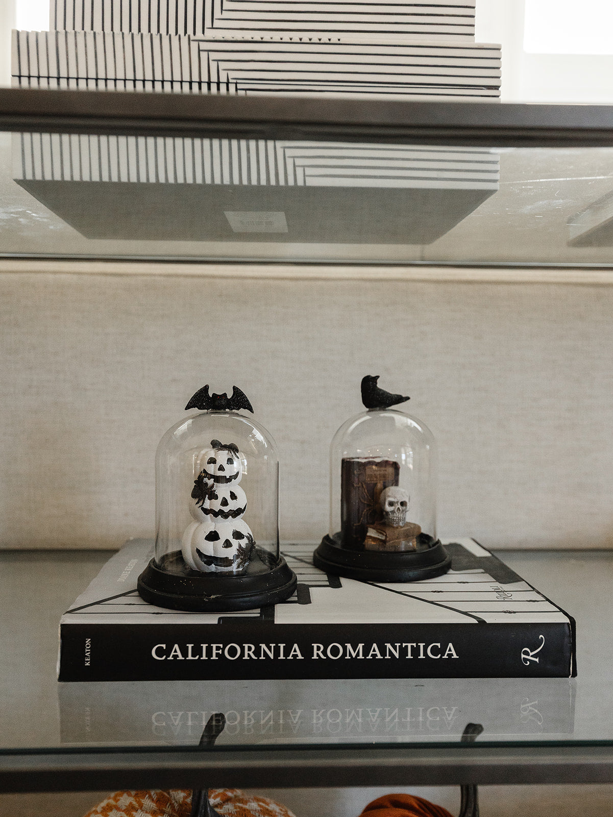 Pumpkin LED Cloche