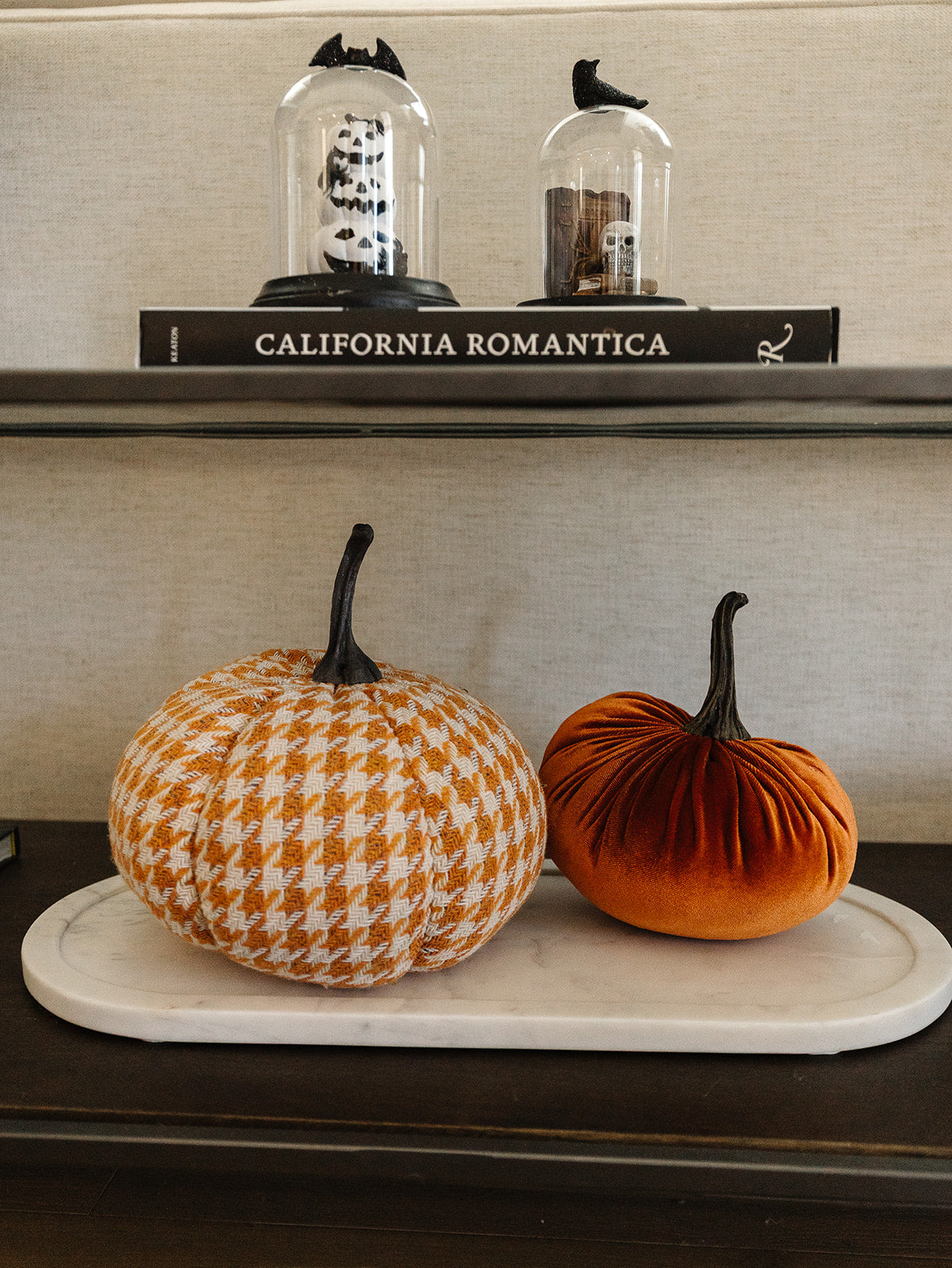 Orange Tweed Pumpkin