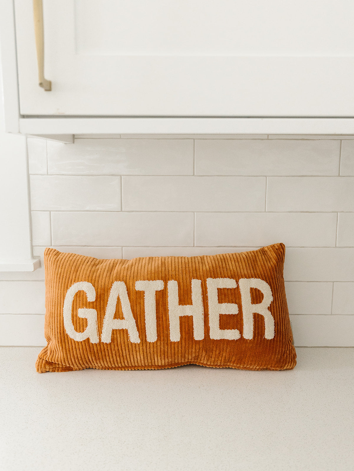 Corduroy Gather Pillow