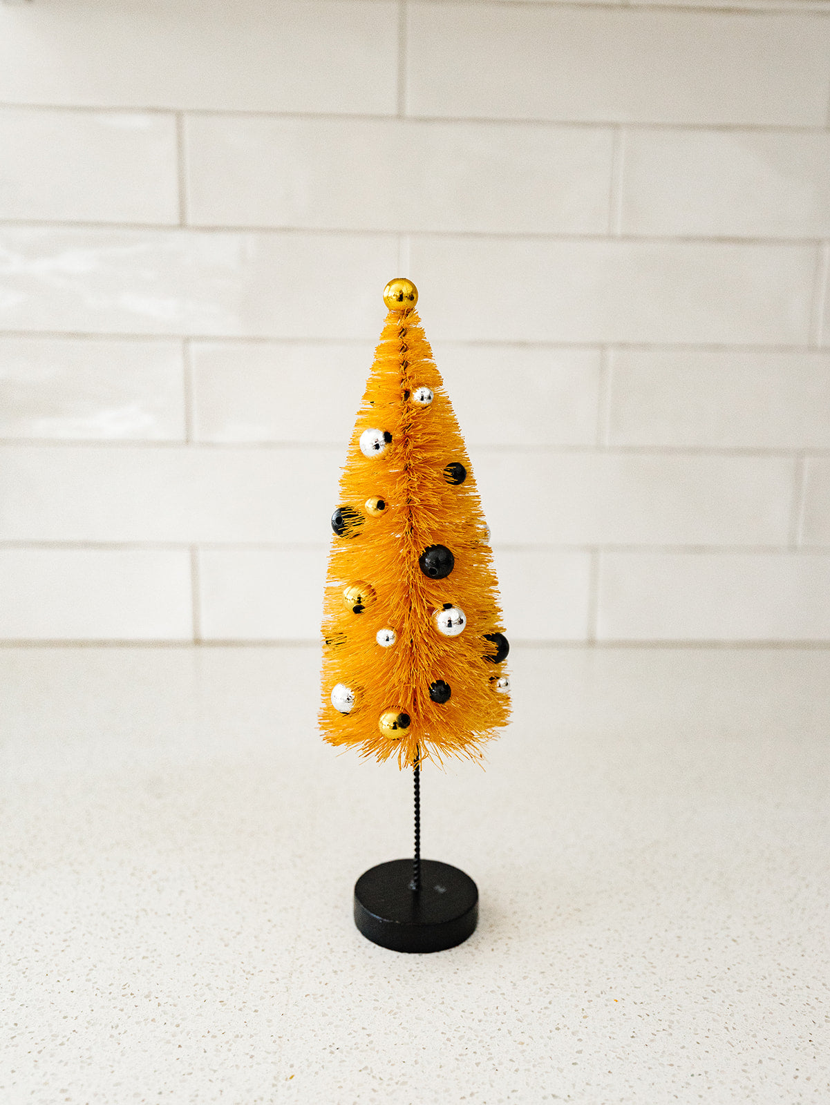 Halloween Bottle Brush Tree - 3 Sizes - 2 Colors