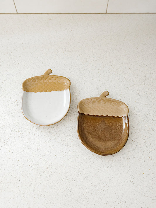Acorn Dishes - Set of 2
