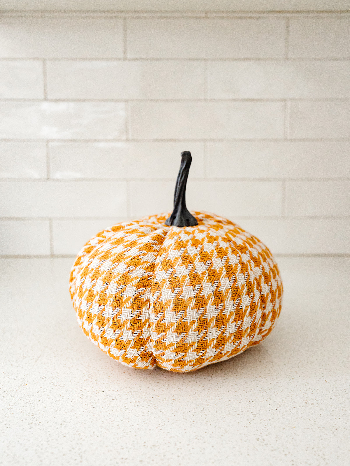 Orange Tweed Pumpkin