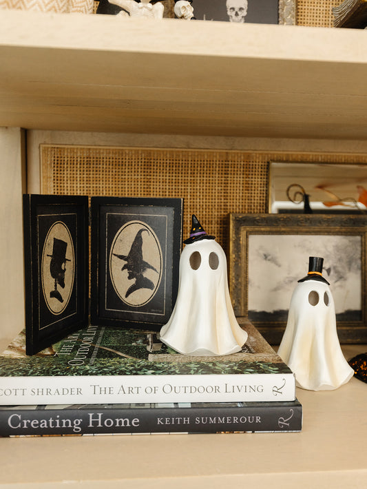 Spooky Hinged Portraits - Halloween Art