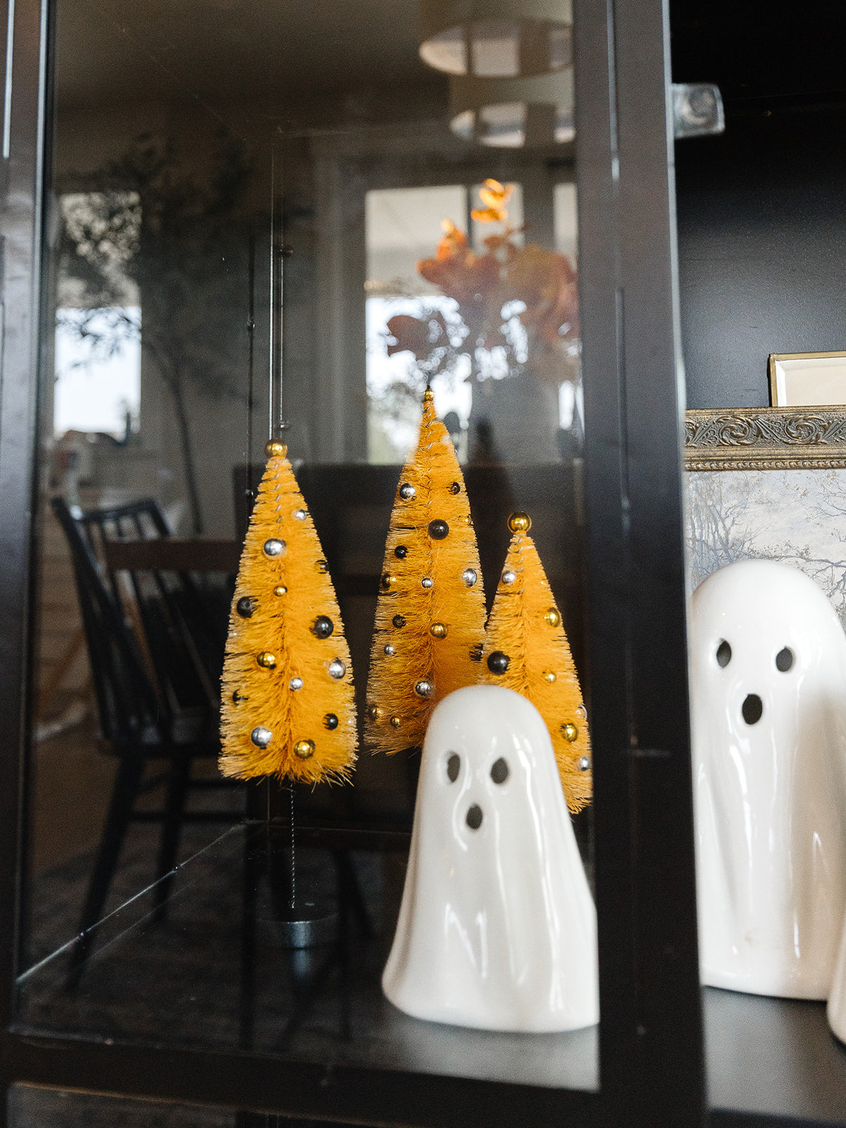 Halloween Bottle Brush Tree - 3 Sizes - 2 Colors