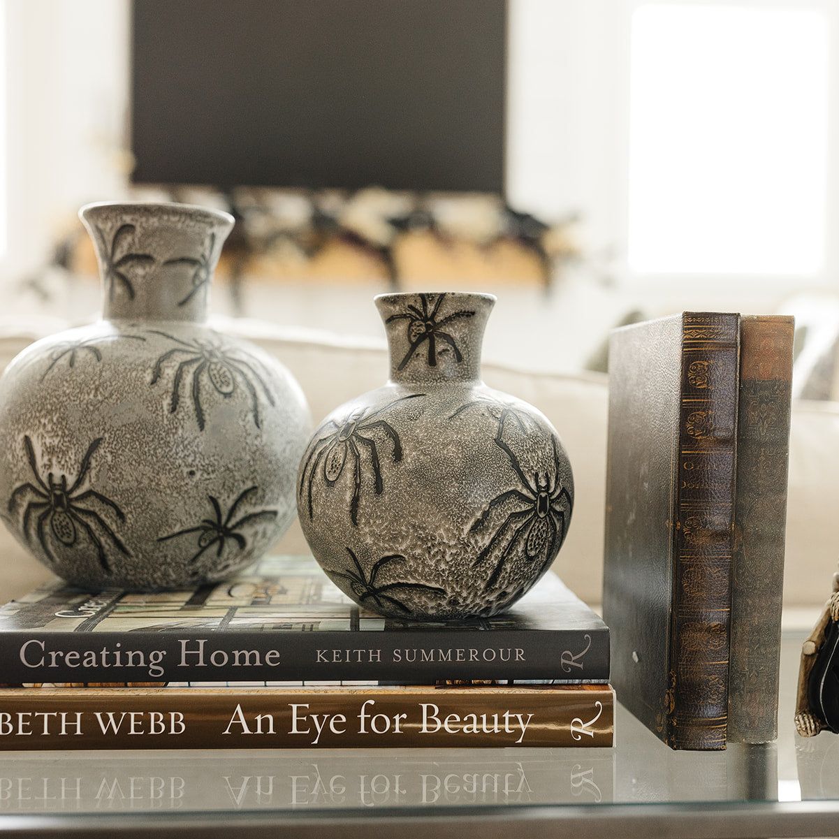 Spider Halloween Vase - Small