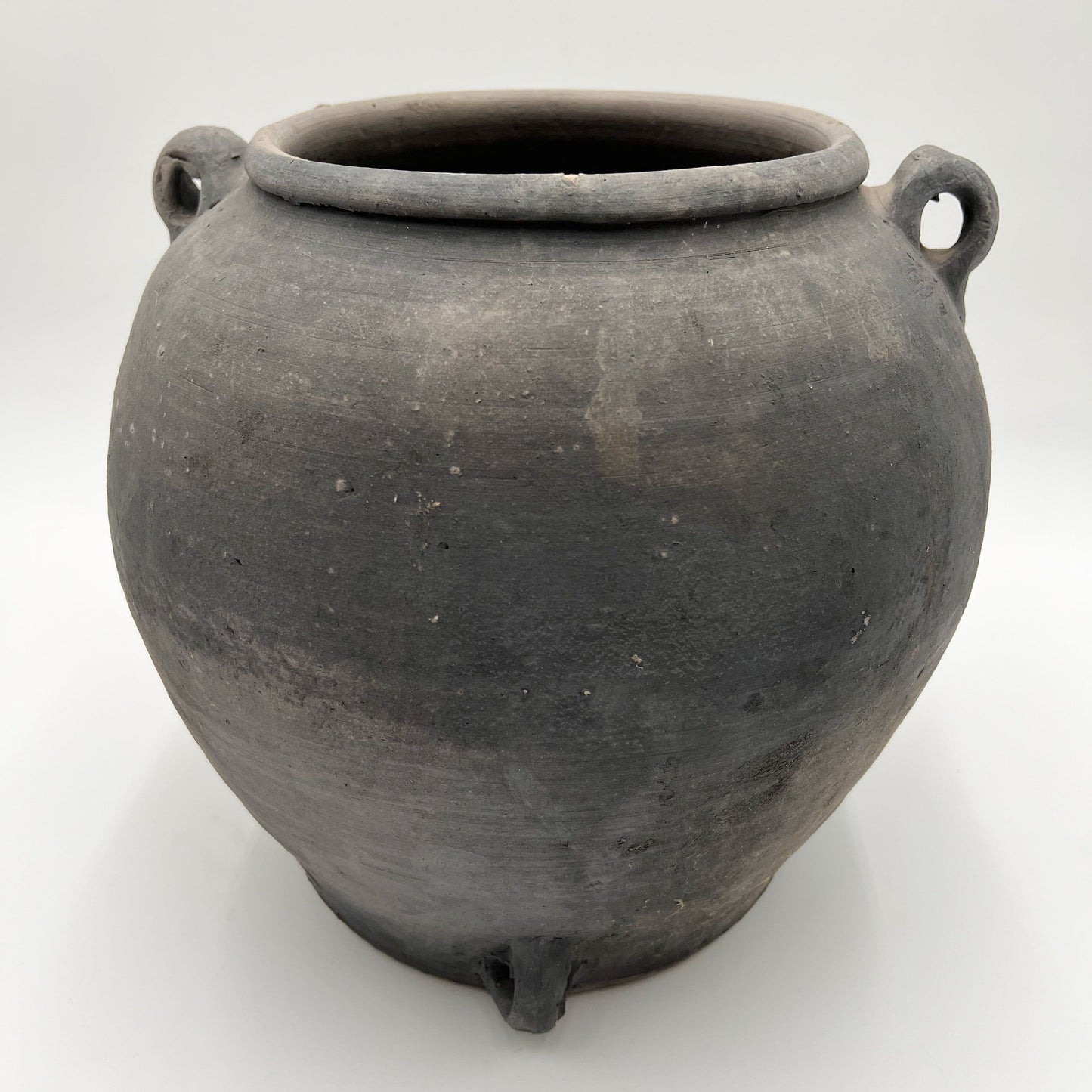 Large Vintage Handled Pot - One of a Kind (SKU: 54)