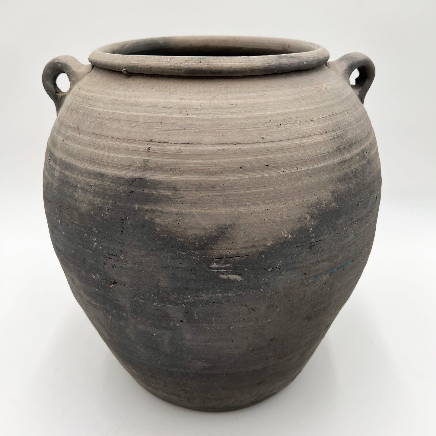 Large Vintage Handled Pot - One of a Kind (SKU: 55)