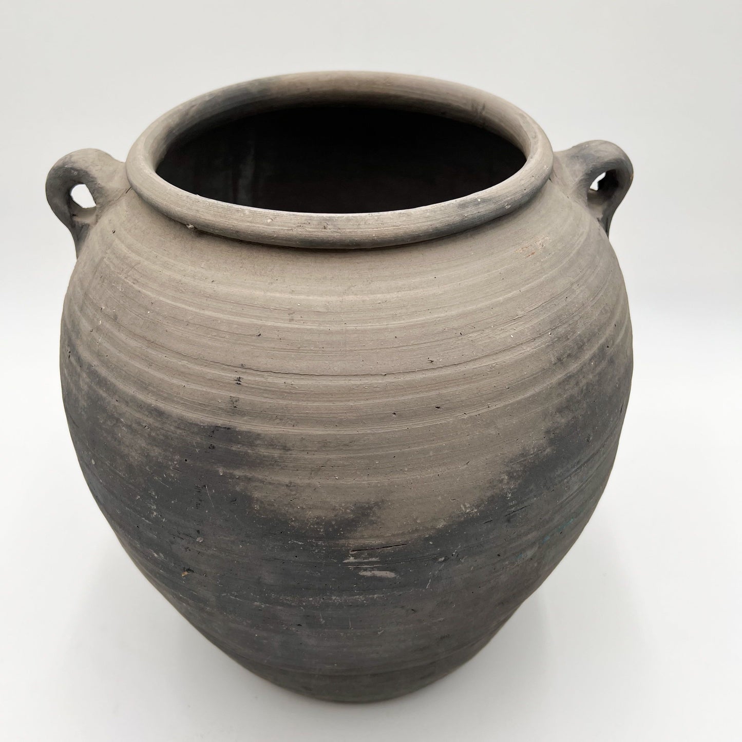 Large Vintage Handled Pot - One of a Kind (SKU: 55)