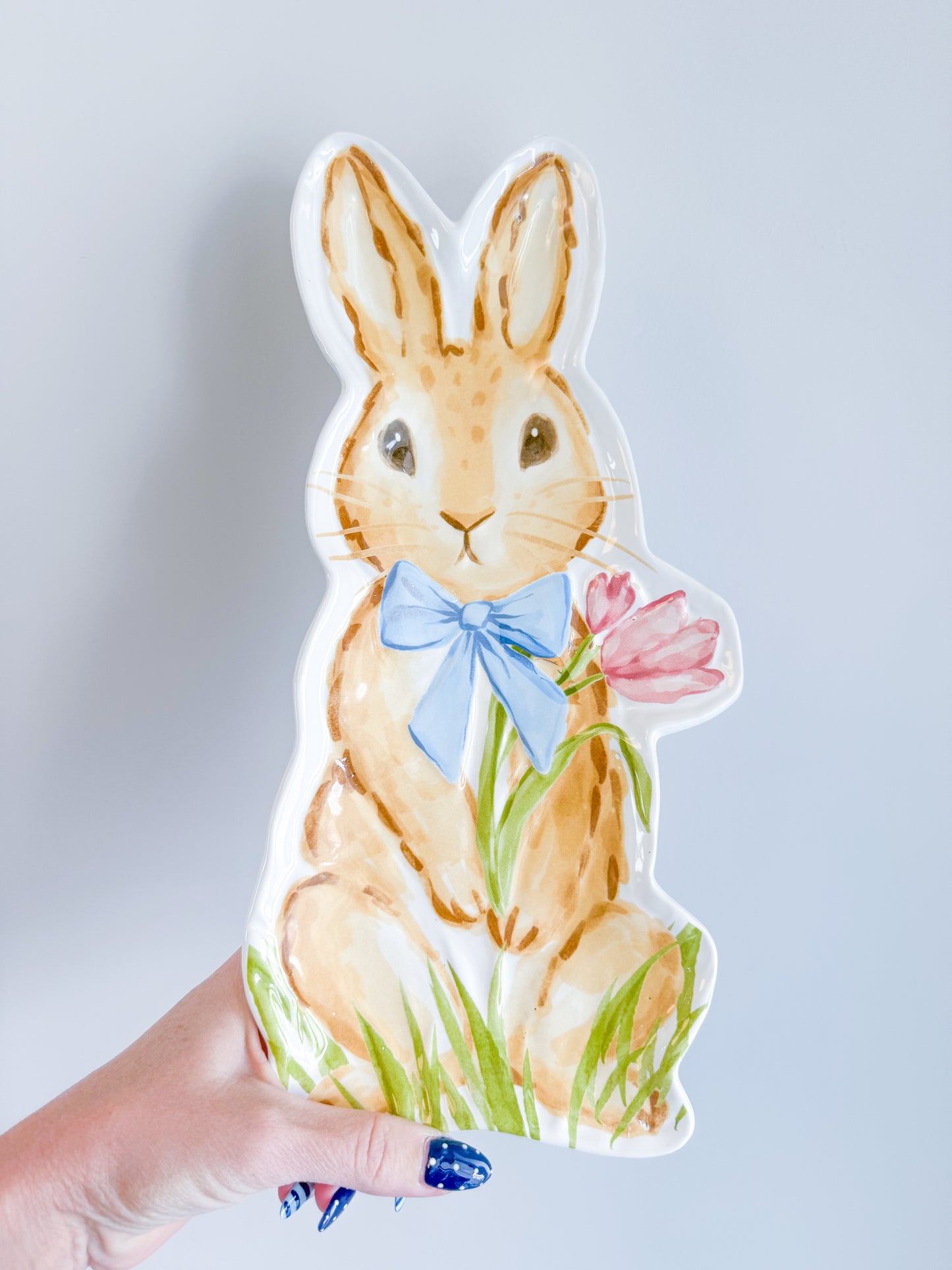 Bunny Platter - 13.25"x7"