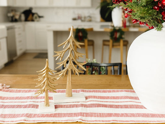 Marble & Brass Tree - 3 sizes