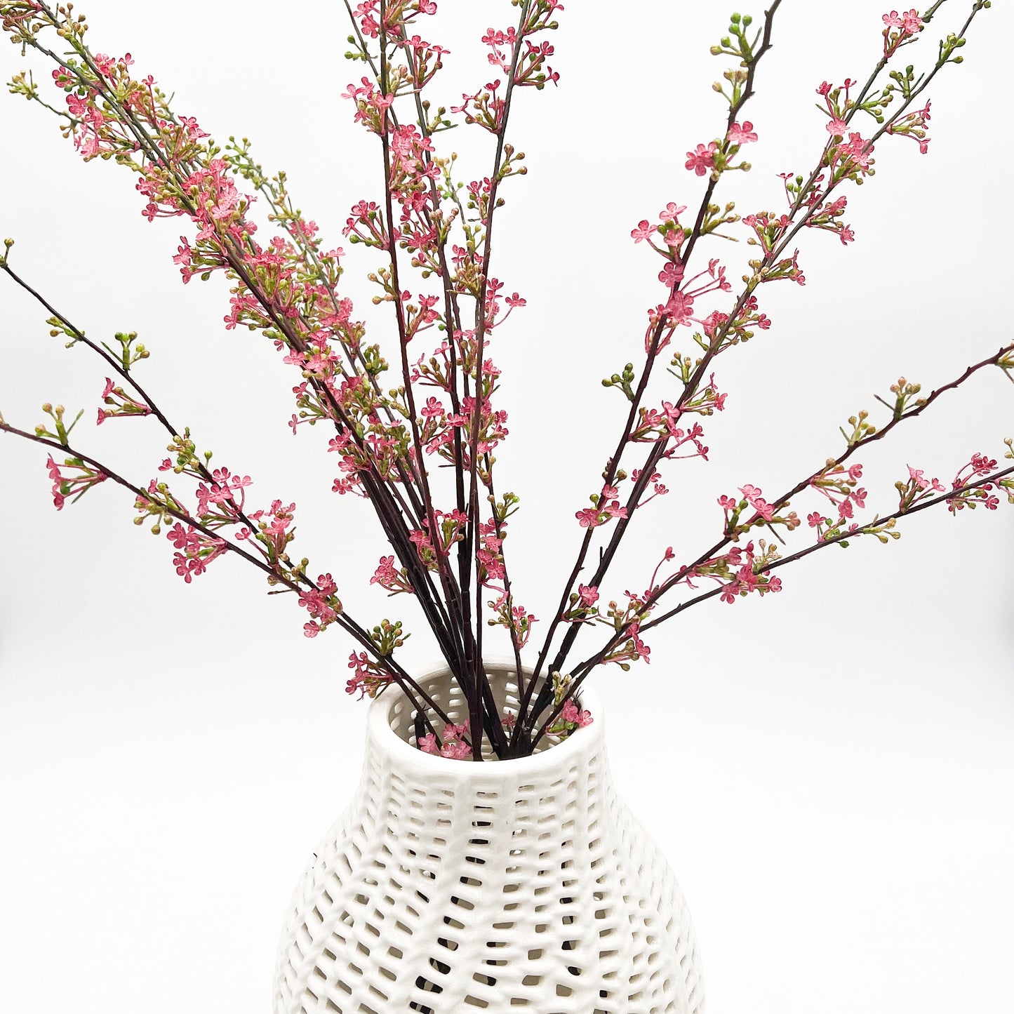 Hoary Willow Stem in Pink- 46"