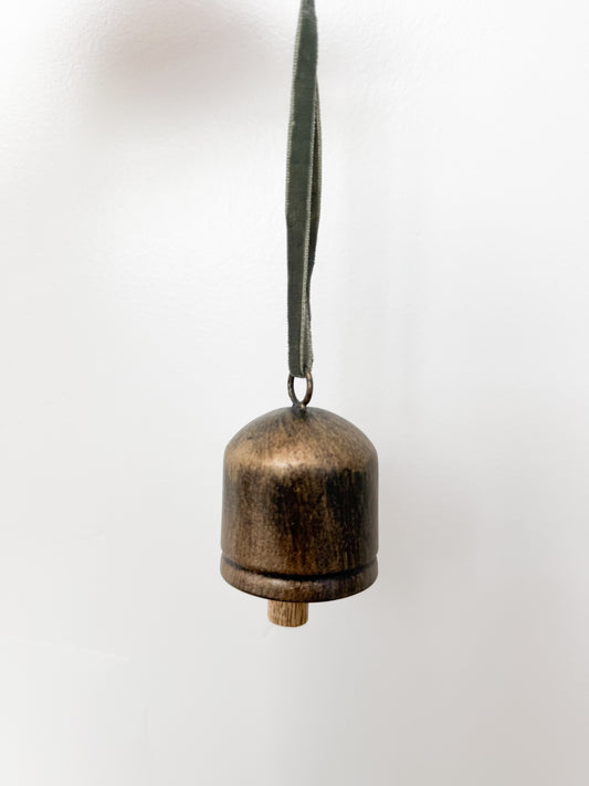 Brass Bell Ornament - "3x2"
