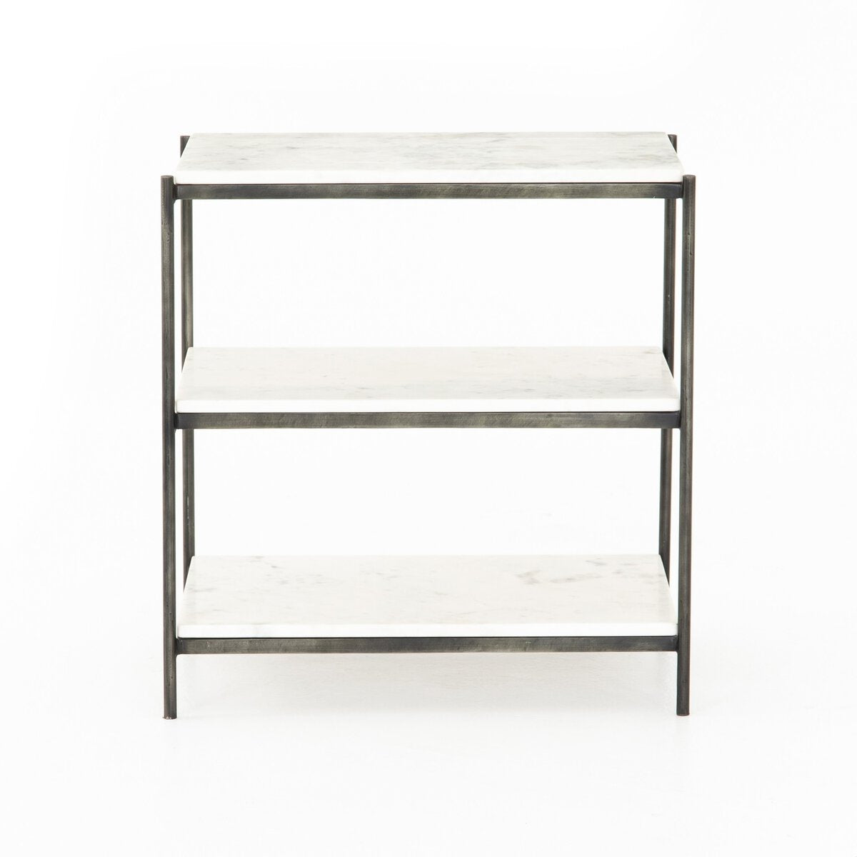 Marble Nighstand - 25.00"w x 18.00"d x 26.00"h