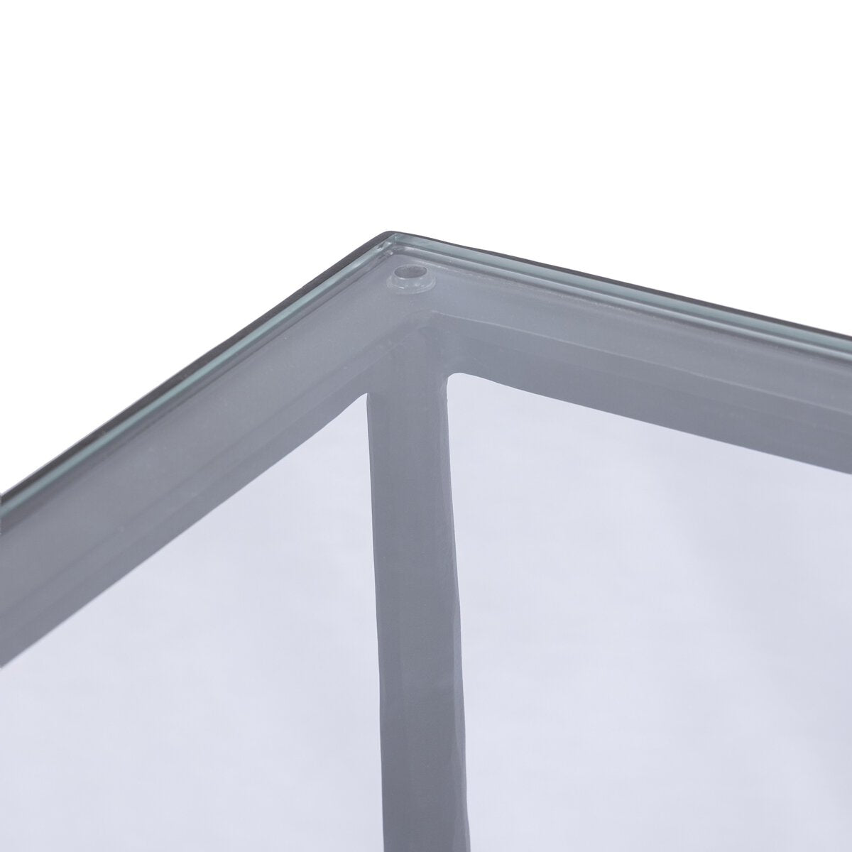 Iron & Glass Console - 70.00"w x 16.00"d x 32.00"h