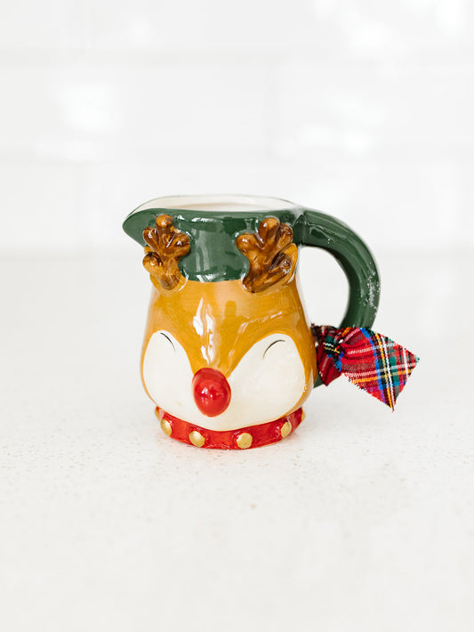 Christmas Creamer - 3"x2.5" - 3 Styles