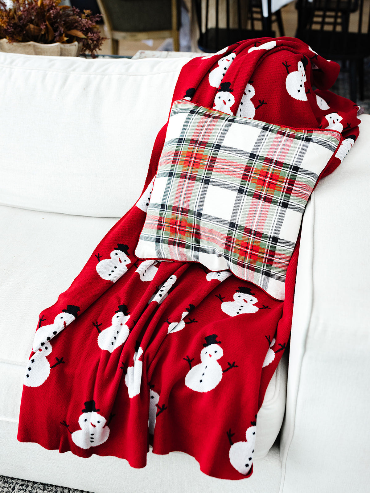 Snowman Throw Blanket - 50"x 60"