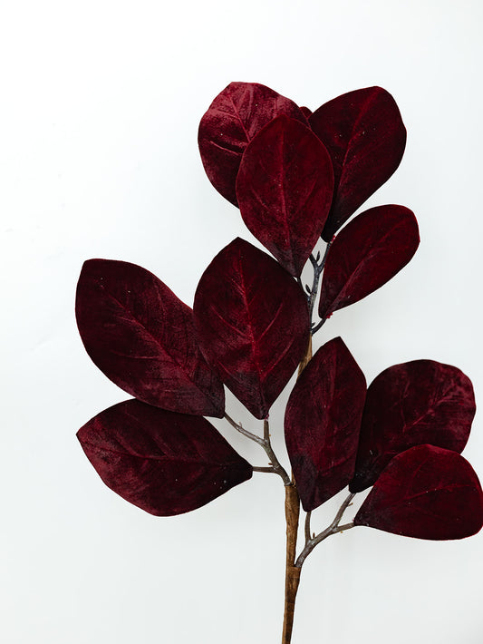 Dark Red Leaf Stem - 29"