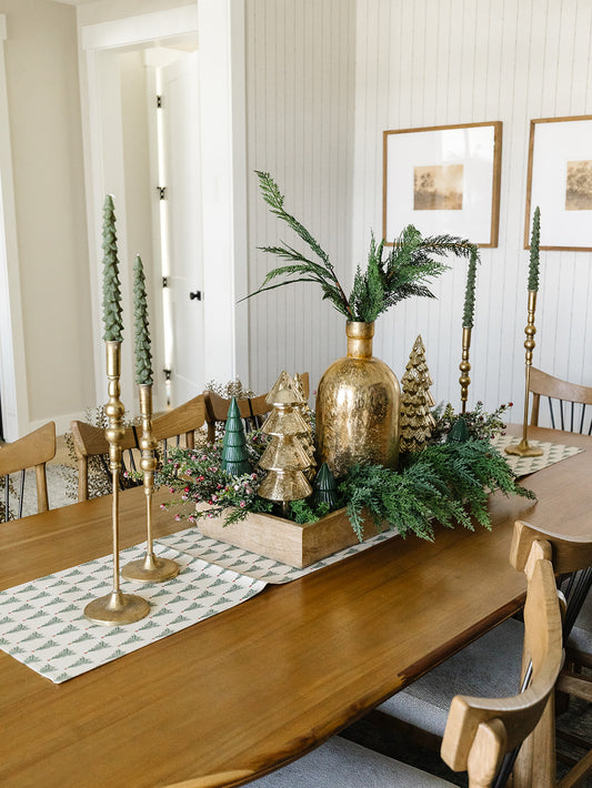 Metal Tapper Holder Gold Antique - 2 sizes