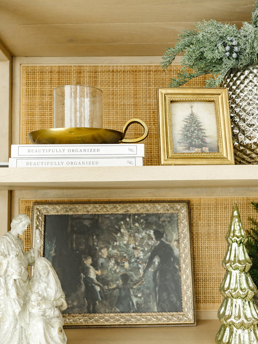 Gather Around the Christmas Tree - Framed Art