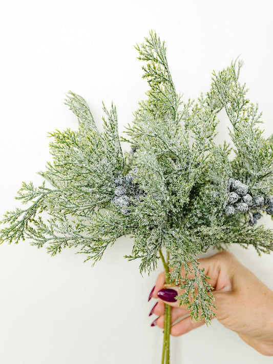 Cedar with Berries Bundle - 13.5"