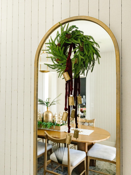 Cypress Wreath - 12" (pinecones separate)