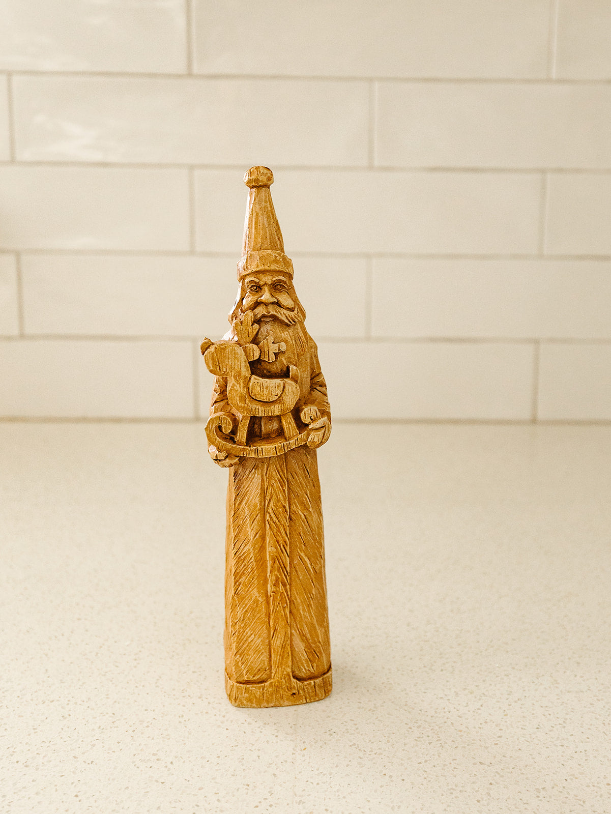 Wood Cut Saint Nick - 2 Styles