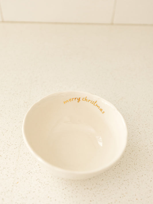 Vintage Holiday Bowl