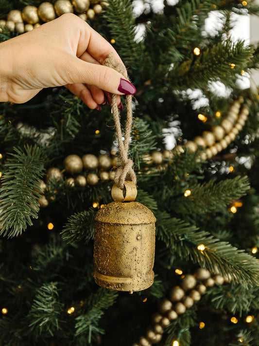 Single Antique Bell - 2 Styles 4”