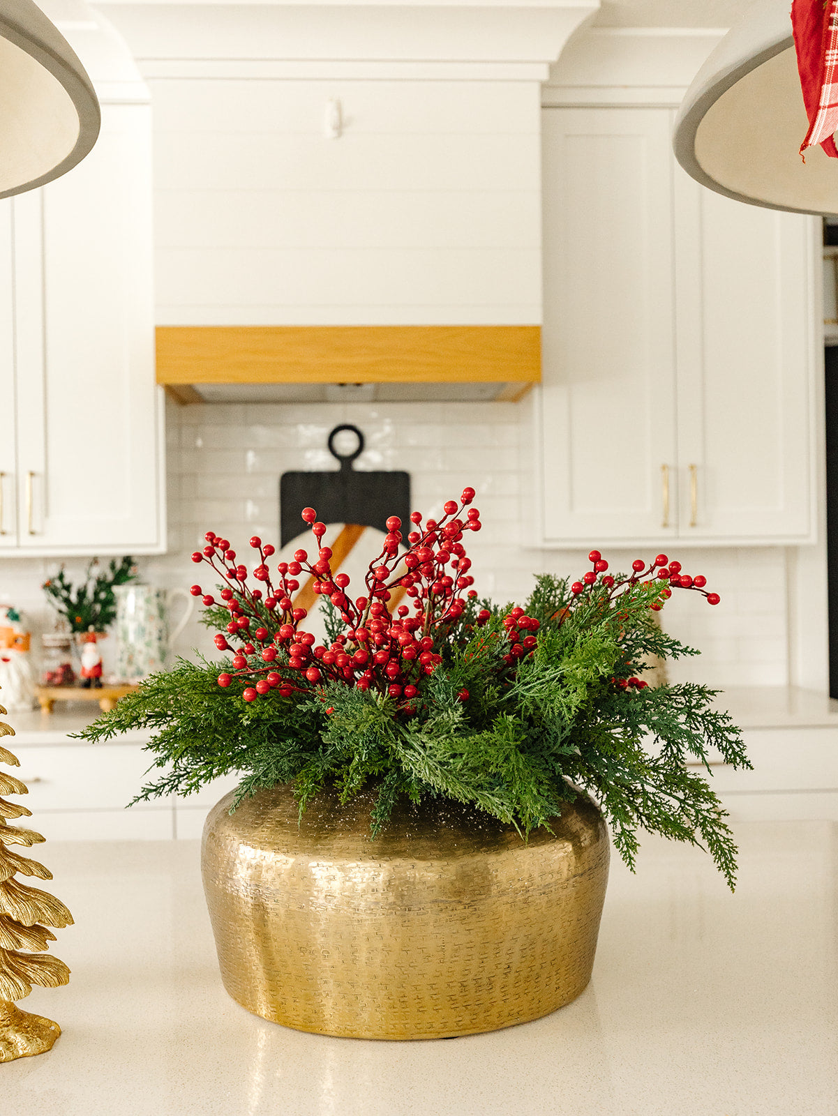 Textured Gold Vase
