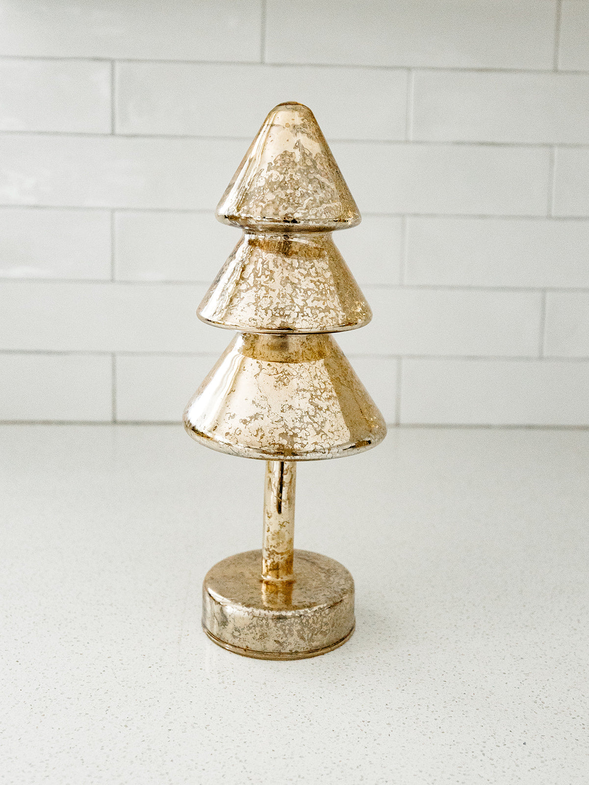 Noel Sparkle Tiered Spruce LED Gold Tree - 2 Sizes - Local pick up only