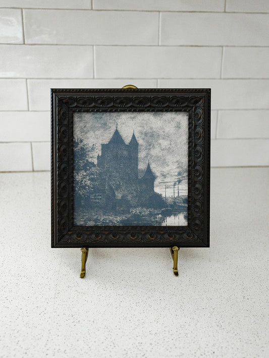 Spooky Castle Framed Art - 2 Sizes