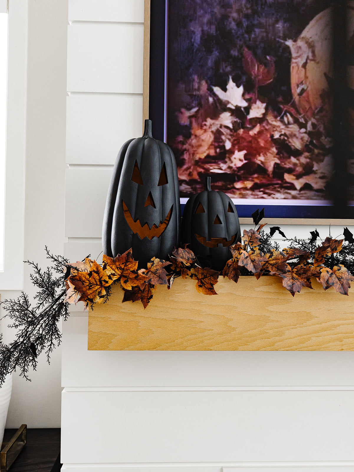 Black Jack-O-Lantern with Light - 3 Sizes