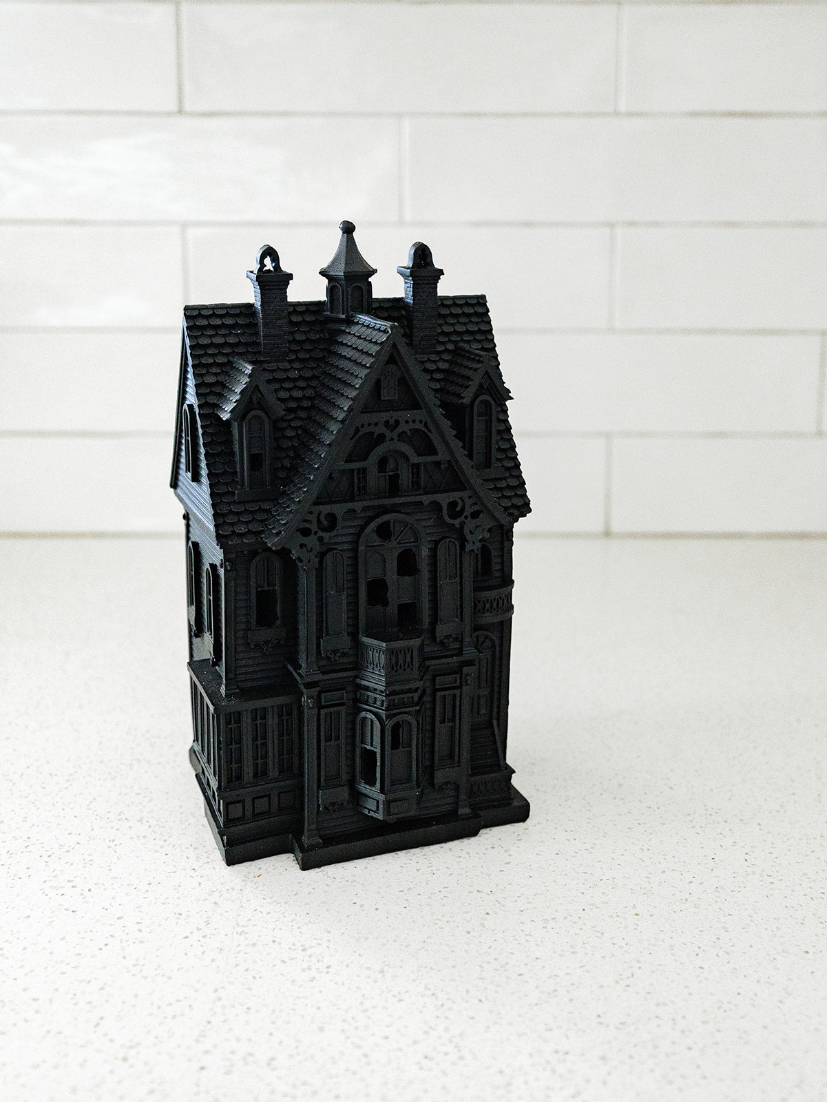 Black Haunted House LED