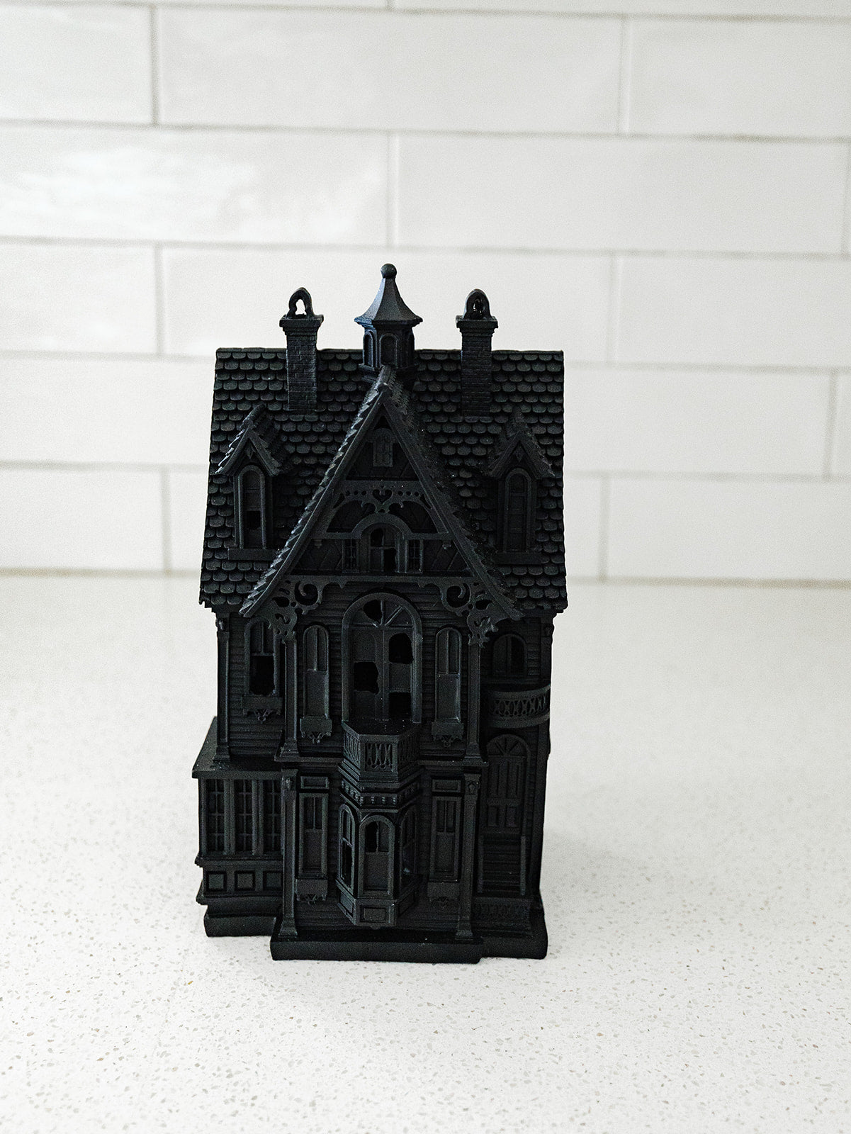 Black Haunted House LED