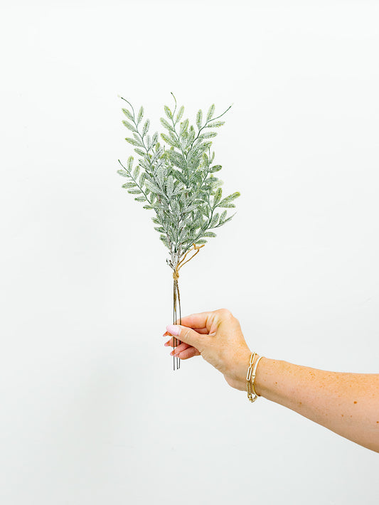 Iced Leaf Bundle - 16"