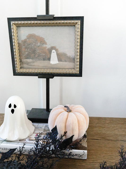 A Ghost in an Autumn Field Framed Art - 2 Sizes