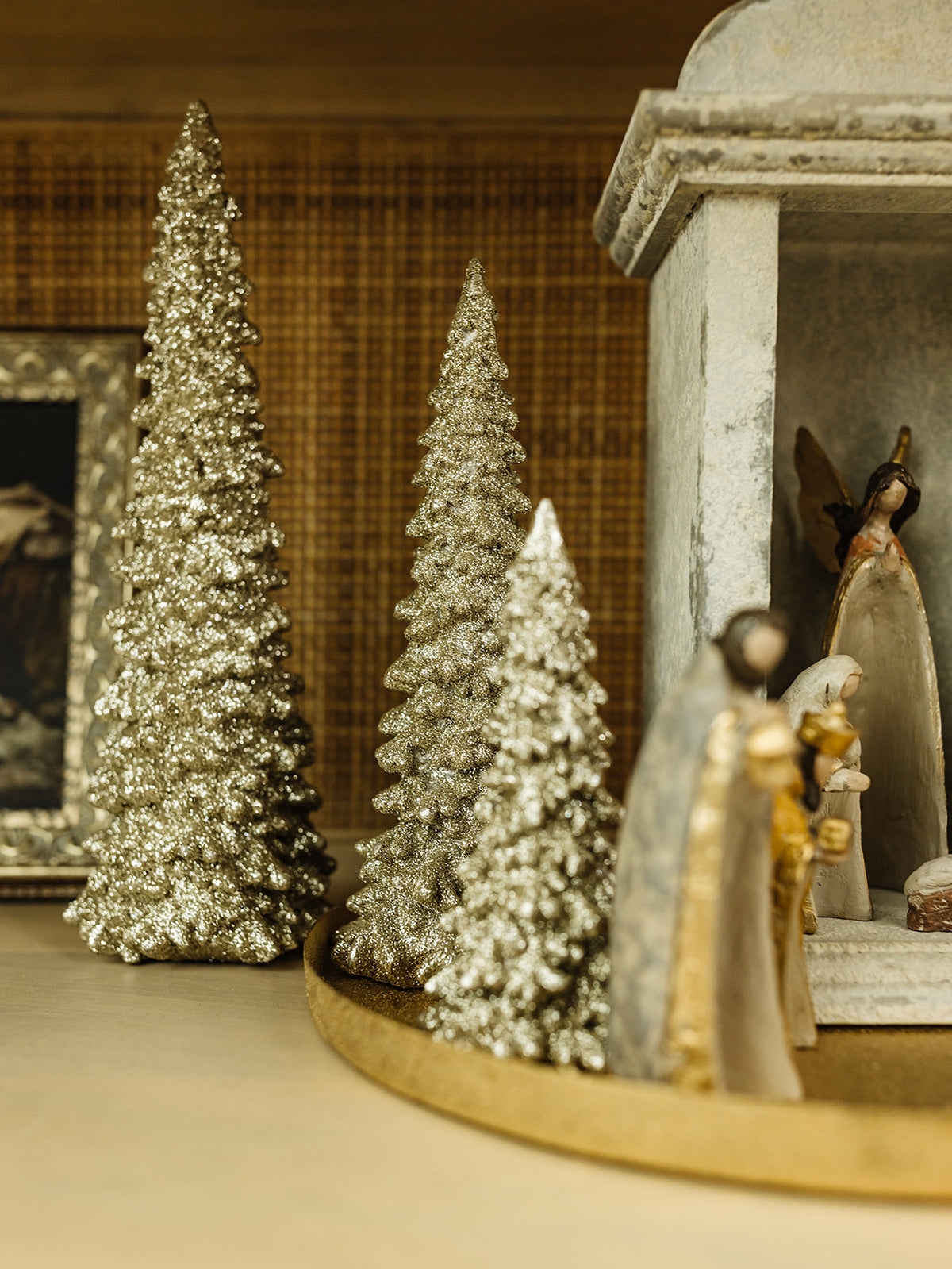 Gold Textured Tree - 3 Sizes