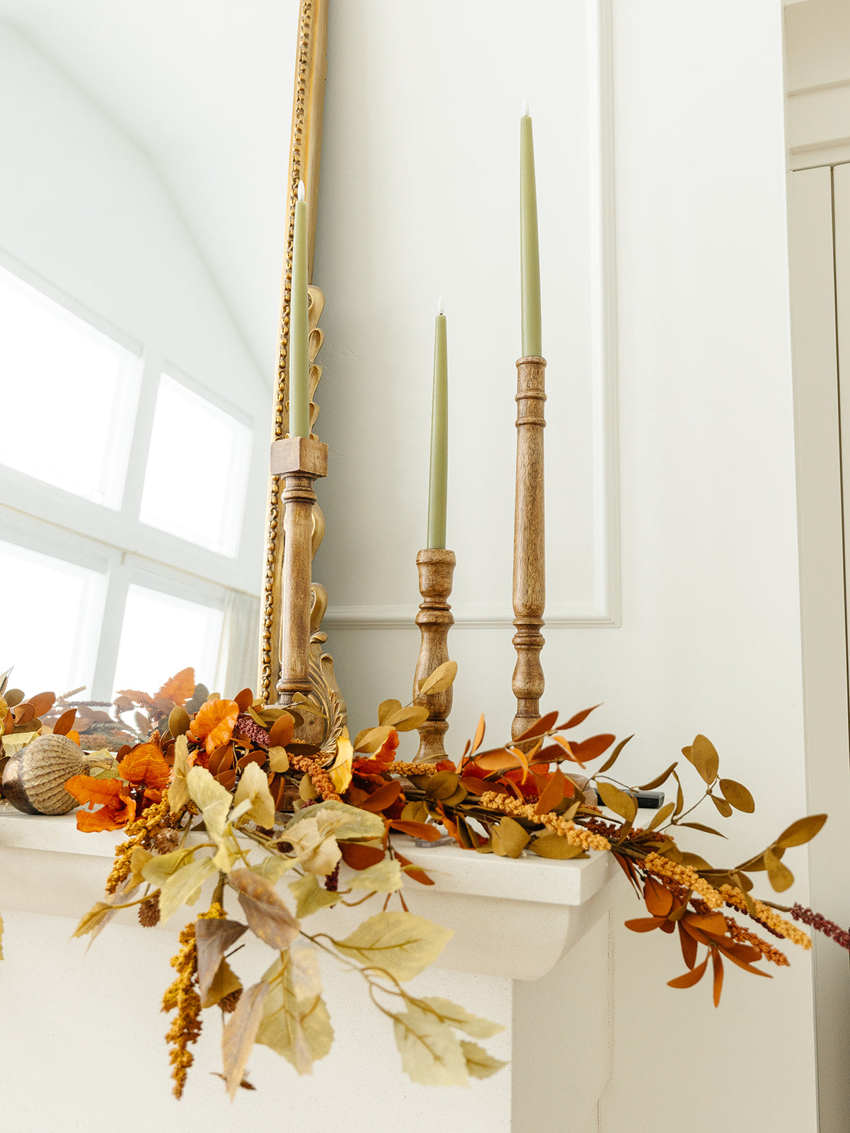 Rust & Brown Fall Leaf Garland