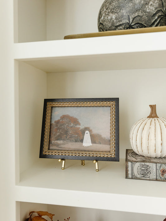 A Ghost in an Autumn Field Framed Art - 2 Sizes