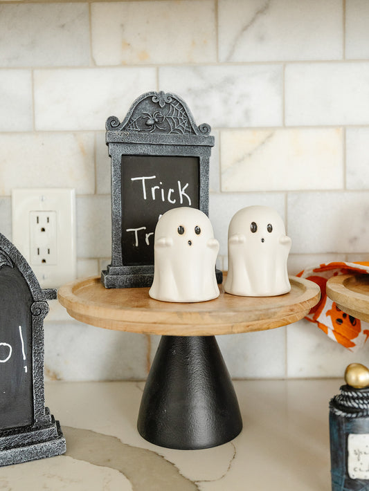 Ghost Salt and Pepper Shakers - Set of 2