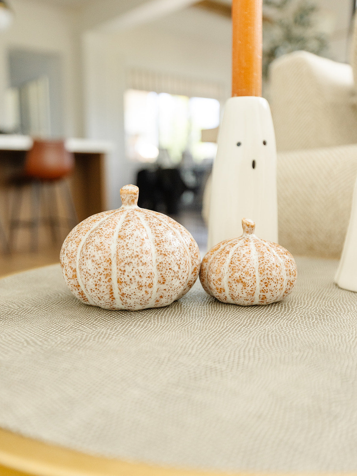 Orange Pumpkin Patch - Set of 2