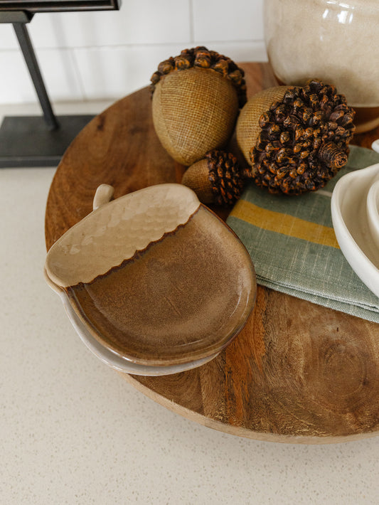 Acorn Dishes - Set of 2