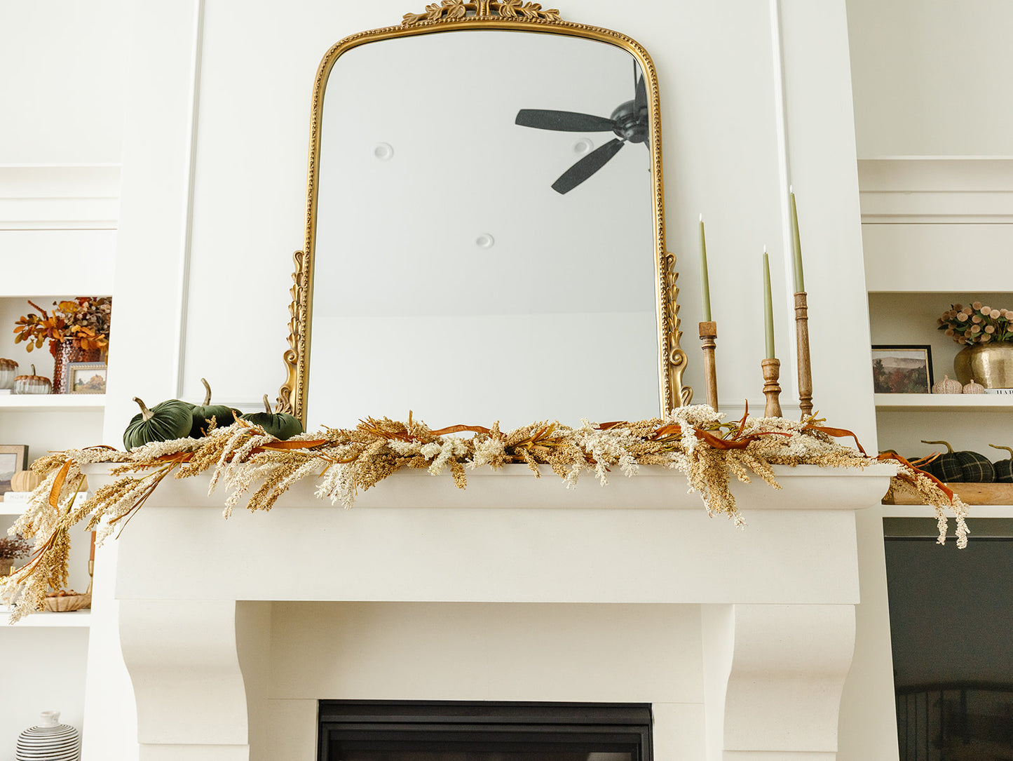 Heather Fall Garland - 72"