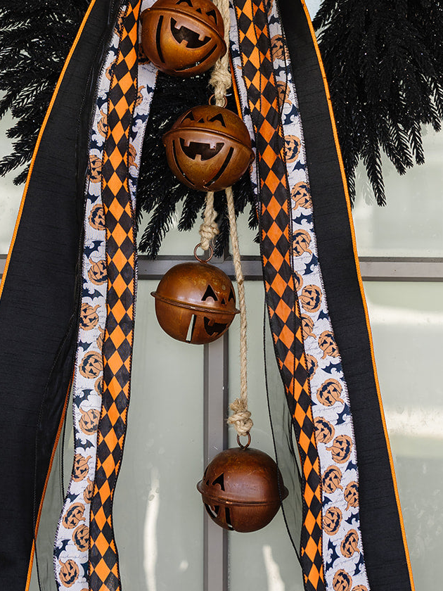 Halloween Pumpkins Ribbon Bundle - 36" - 4 Pieces