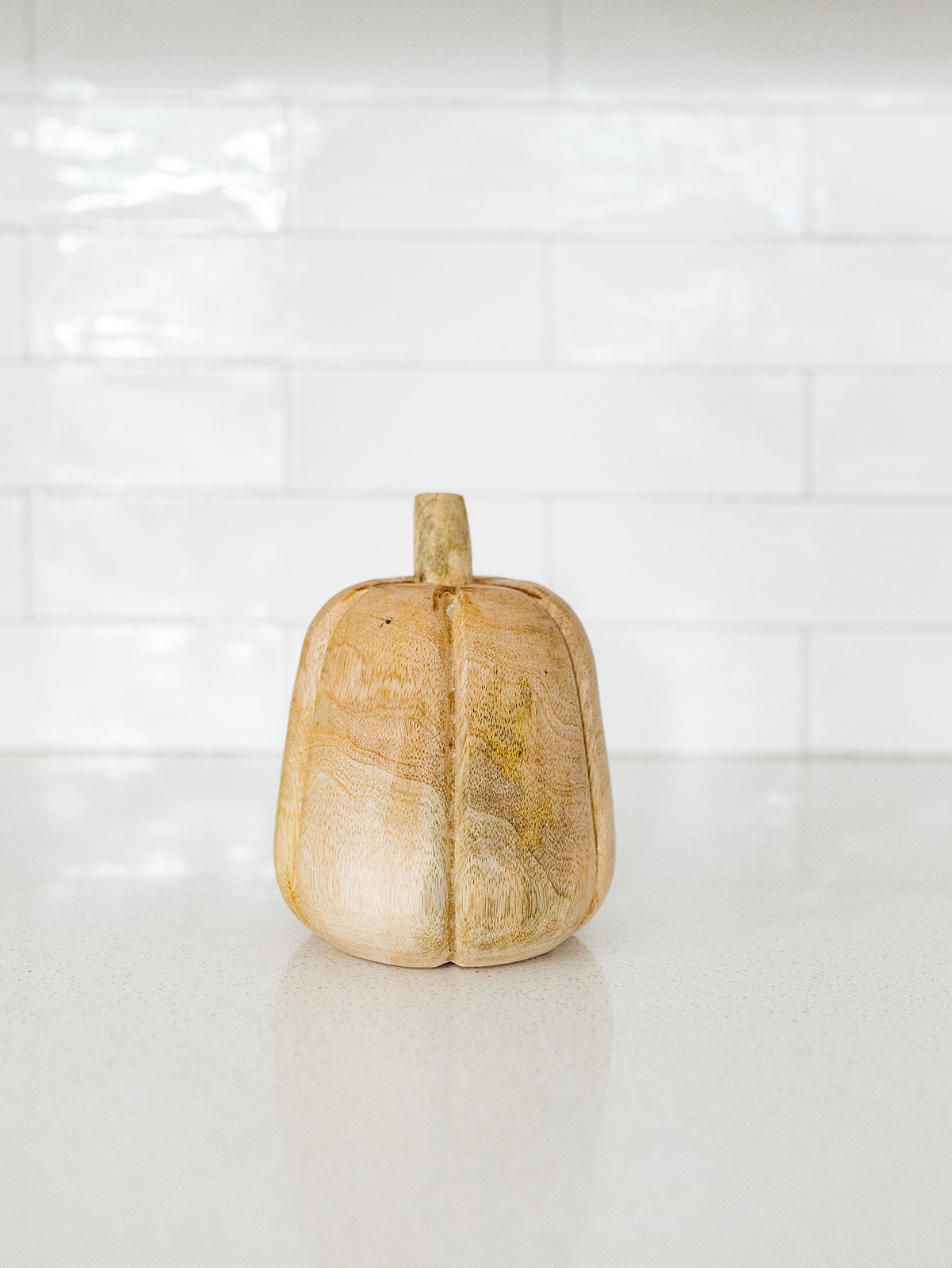 Mango Wood Pumpkin - 2 Sizes