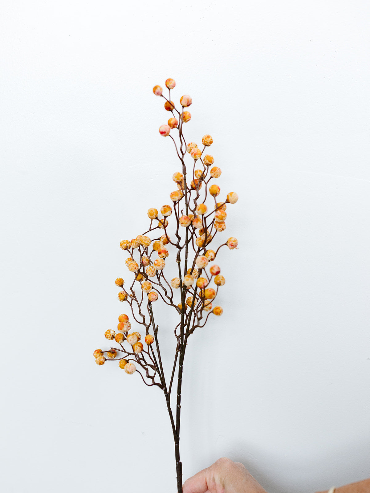 Orange Berry Spray - 29.5"